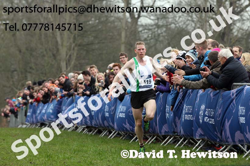Senior mens Inter Counties Cross Country, Prestwold Hall, Loughborough. Photo: David T. Hewitson/Sports for All Pics